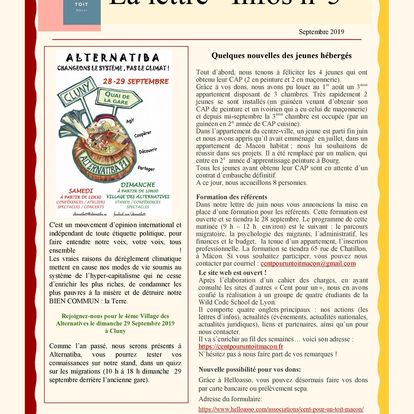 Lettre d’information n°5